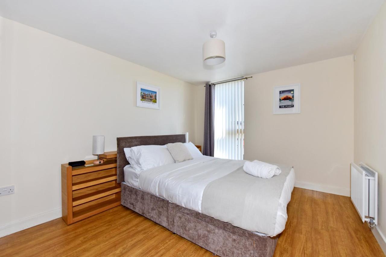 The Vizion Serviced Apartments From Pincott Properties - Free Parking, Private Balcony, And Wifi Milton Keynes Ngoại thất bức ảnh