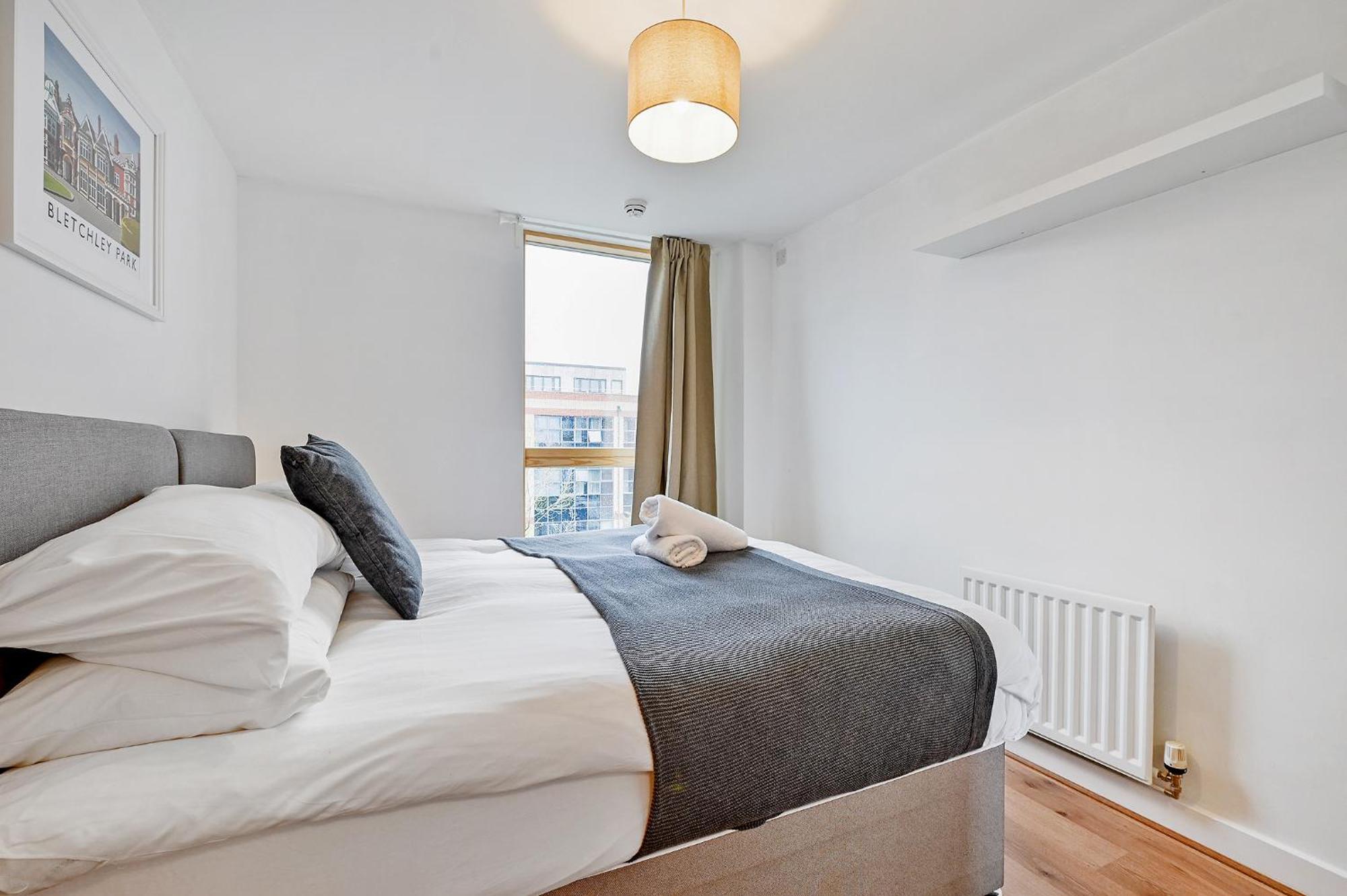 The Vizion Serviced Apartments From Pincott Properties - Free Parking, Private Balcony, And Wifi Milton Keynes Ngoại thất bức ảnh